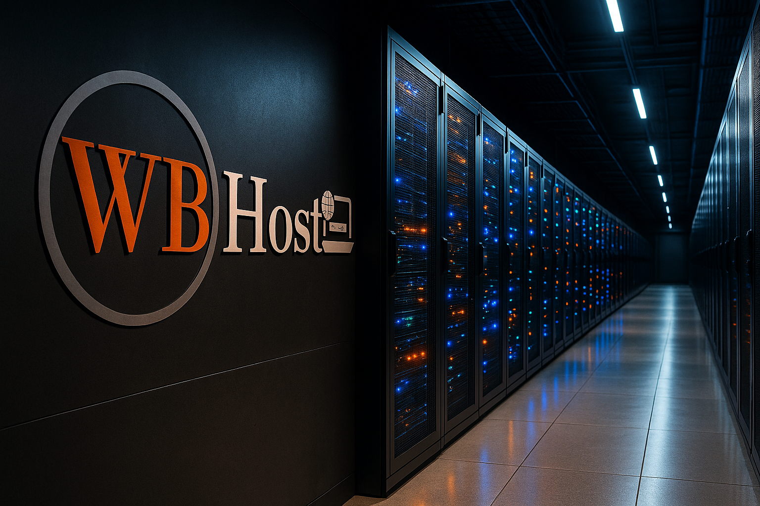 Centro de datos con servidores administrados por WBHost